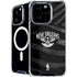NBA New Orleans Pelicans Black Animal Print iPhone 16 Pro MagSafe Case
